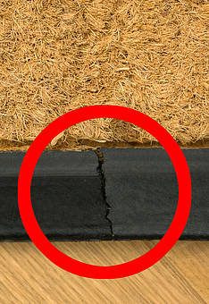 дефект входного коврика Doormat kokos Coco Ramp-CR-101 discount8