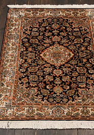 ковер в перспективе против ворса Cashmir 244235-Kerman blue/beige