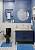 Голубой комплект ковриков для ванной и туалета Maritime-2 2509 Blue BQ