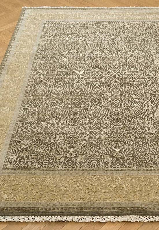 Элитный ковер ручной работы Gray Brown Sand