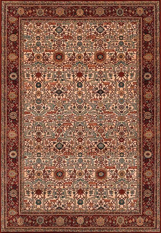 Классический шерстяной ковер OS1555-O18