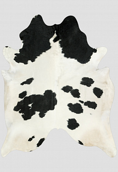 Натуральная шкура коровы Чёрно-белая 1270