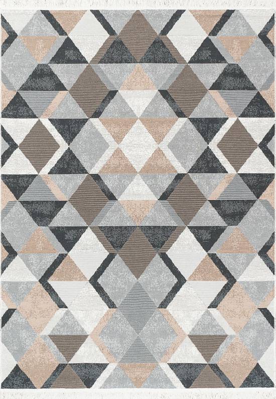 Двусторонний безворсовый ковер AR 10 Beige Black