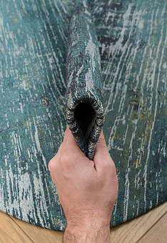 фактура безворсового ковра Gulf LG3303-L36 круг