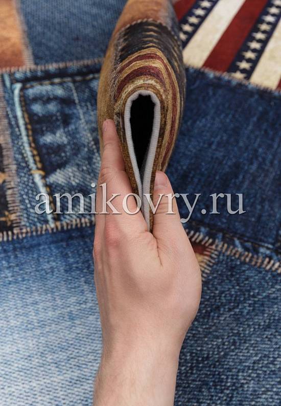 Детский мягкий игровой коврик Print 381