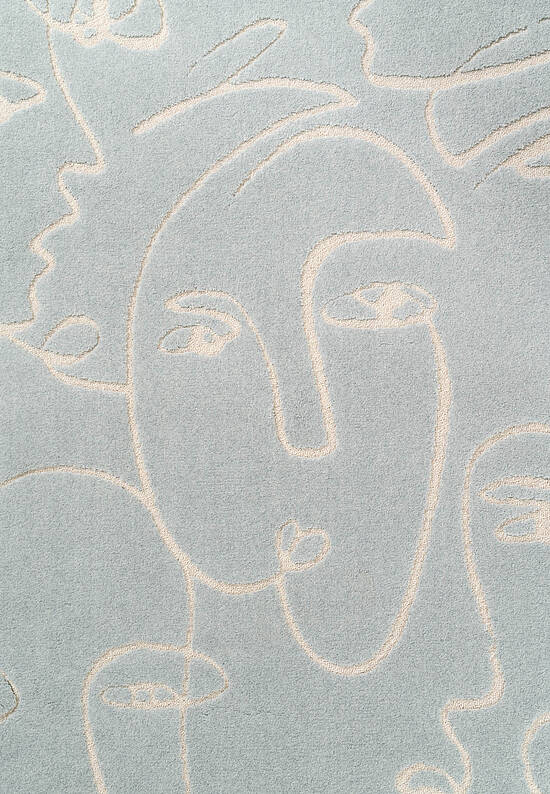 Дизайнерский ковер Faces 461.057-AE501