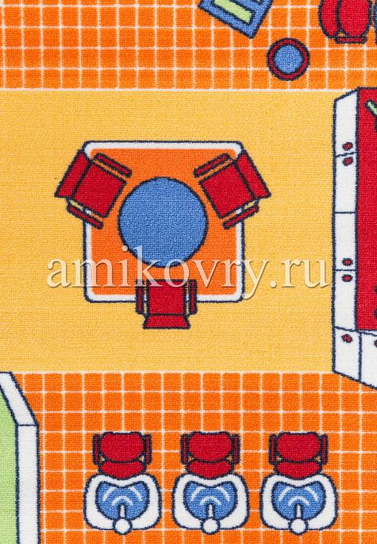 Детский игровой коврик House Orange-G9