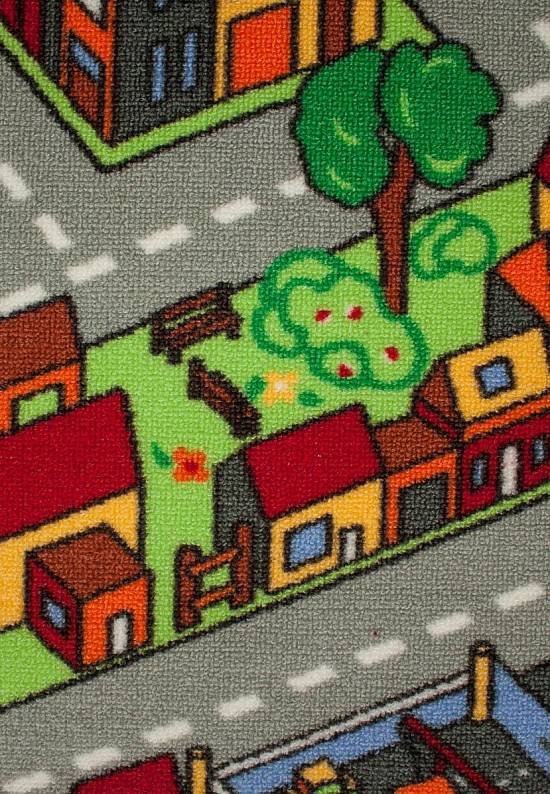 Детский игровой коврик с дорогой Town-G9