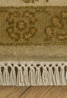 фрагмент ковра Kashan gold 49 Brown Ivory