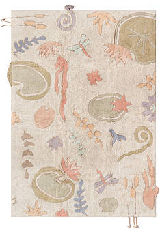 дизайн ковра Lorena Canals Cotton Botanical Fantasy
