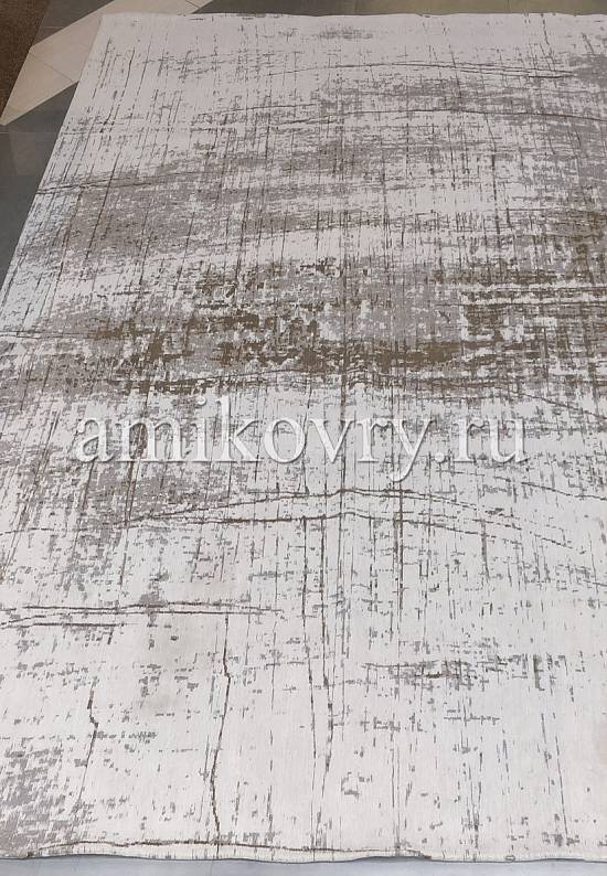 Безворсовый ковер с текстурой шенилл LM3319-L98-cotton discount
