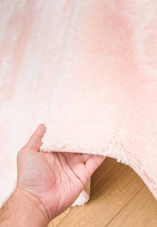 Розовый мягкий коврик для ванной 3504 Pastel Pink