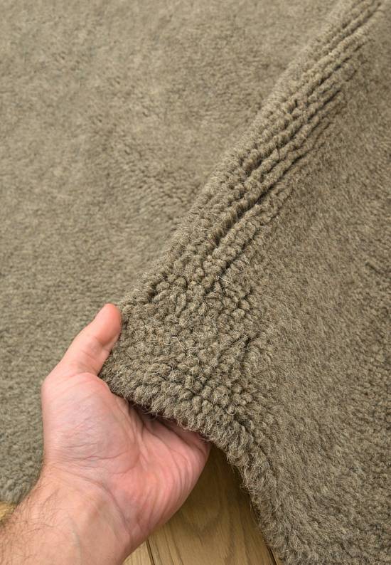 Шерстяной стираемый ковер Steppe Sheep Grey