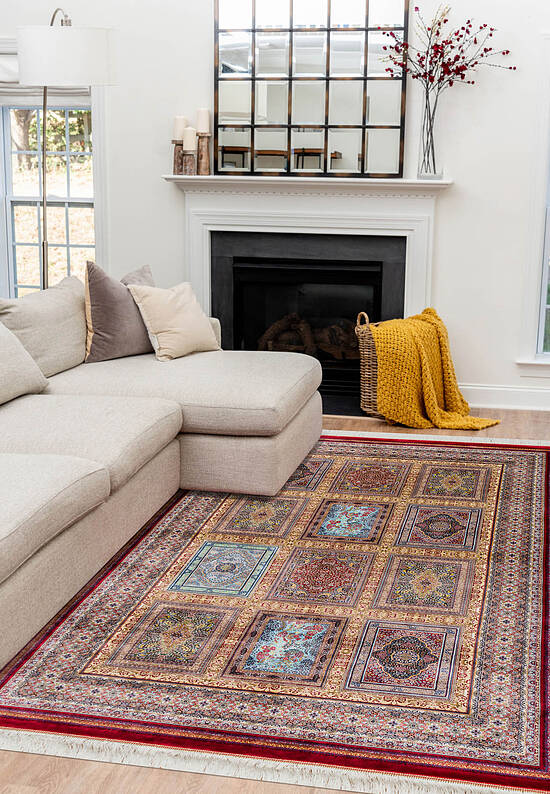 Иранский классический ковер Farshineh-Red