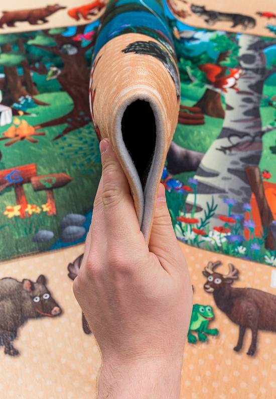 Детский мягкий игровой коврик Foret Discoverte-C