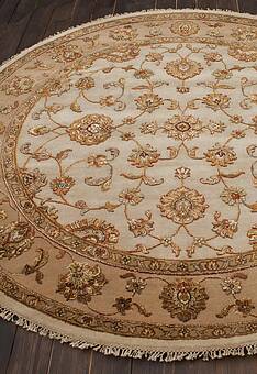 ковер в перспективе по ворсу Kashan gold 10/10 MG-1001-Ivory/Gold