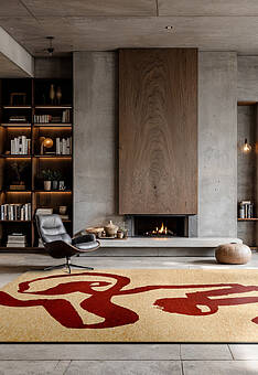 ковер в интерьере Shapes LS6083-L406