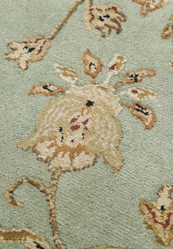 Элитный ковер ручной работы 103 Green Ivory