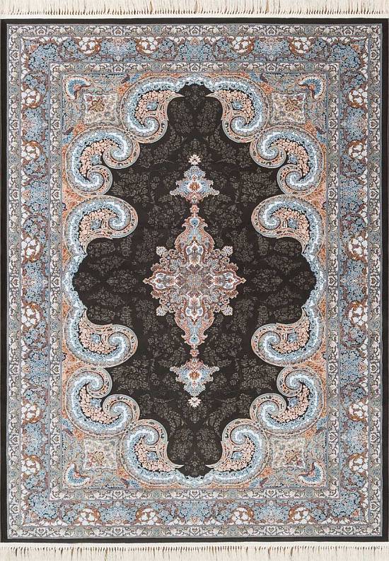 Классический иранский ковер HAM005 Dark Gray