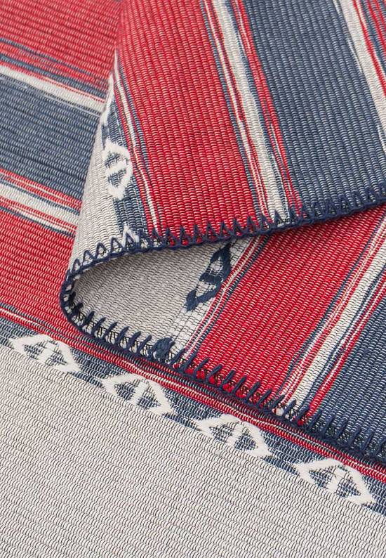 Двусторонний ковер из хлопка ARC 05 Red Navy