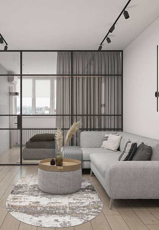 Синтетический бюджетный ковер 2788-Gray-Beige