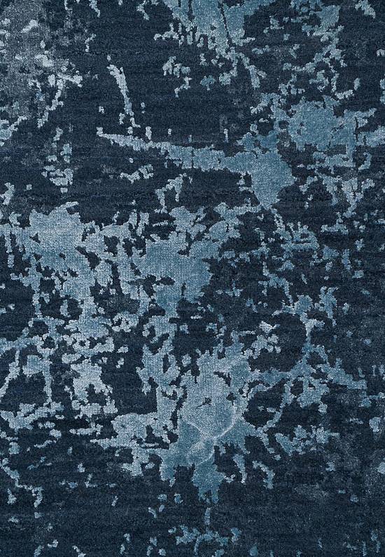 Дизайнерский ковер ручной работы Ocean Blue