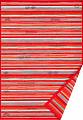 Двусторонний безворсовый ковер Smart Weave Liiva-Red