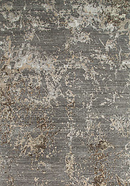 дизайн ковра ручной работы Chaos Theory By Kavi GEB ZNB-02-Medium Gray/Gray Brown