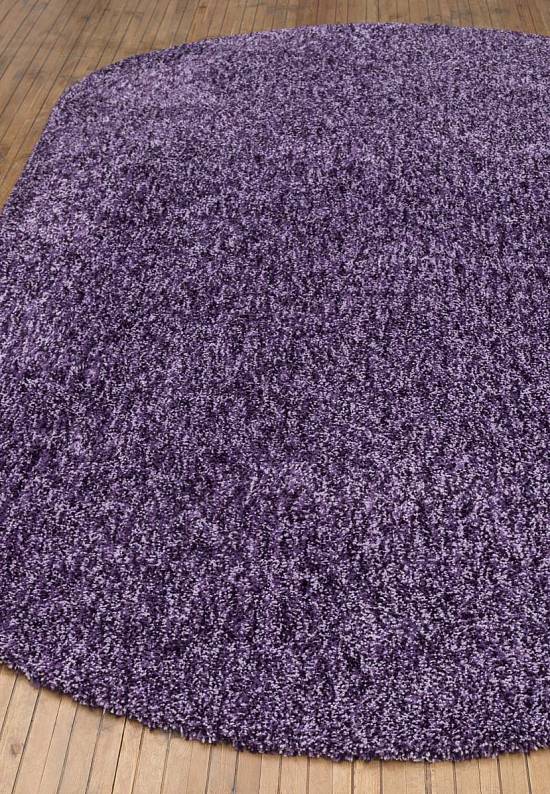 Мягкий ковер с длинным ворсом Plum