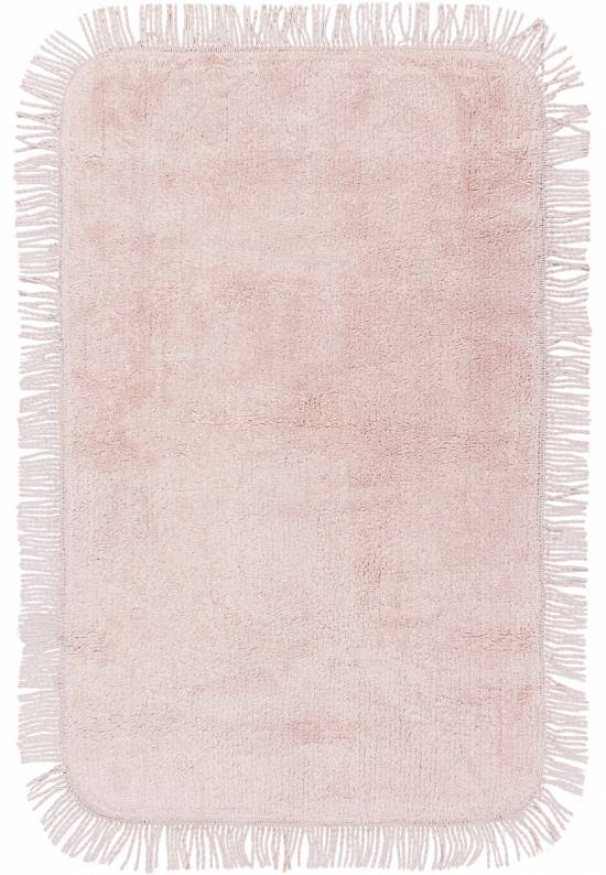 Розовый коврик для ванной из хлопка Axis-Pink