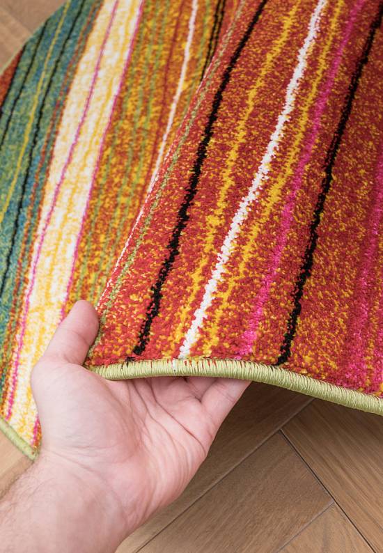 Недорогой синтетический ковер 2773-Multicolor