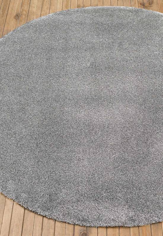Однотонный ковер из полиамида Noble-Grey