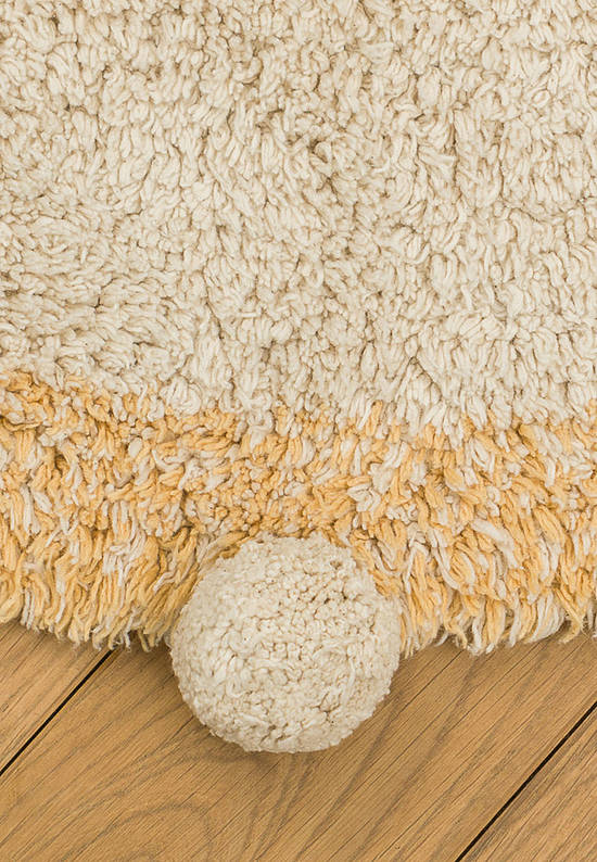 Детский стираемый ковер Pom-poms Honey