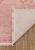 Турецкий однотонный ковер из акрила 5325 Pink