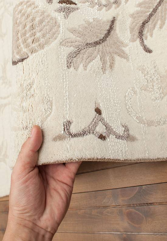 Синтетический ковер 0156KI-Beige-L.Beige