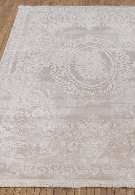 Турецкий однотонный ковер из акрила 5325 Beige