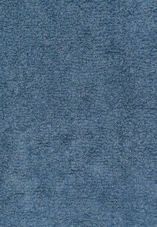 Синий коврик для ванной из хлопка Paloma-Denim Blue