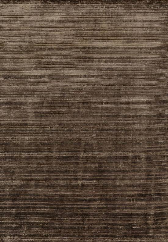 Однотонный ковер из вискозы 8005-Dark brown