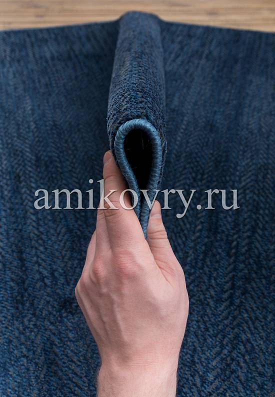 Бельгийский ковер в синих тонах BM072-B281