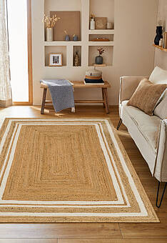 циновка в интерьере Echo XW ECH 10 Natural White XW