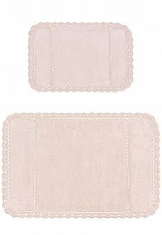 Комплект ковриков для ванной Irya Bath Lorinda-Pink