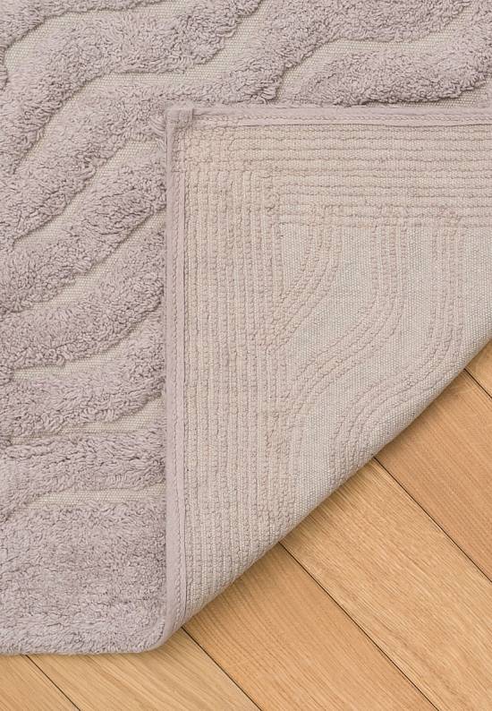 Сиреневый комплект ковриков для ванной и туалета Estela-Purple