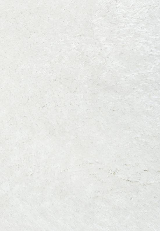 Мягкий ковер с длинным ворсом white-white