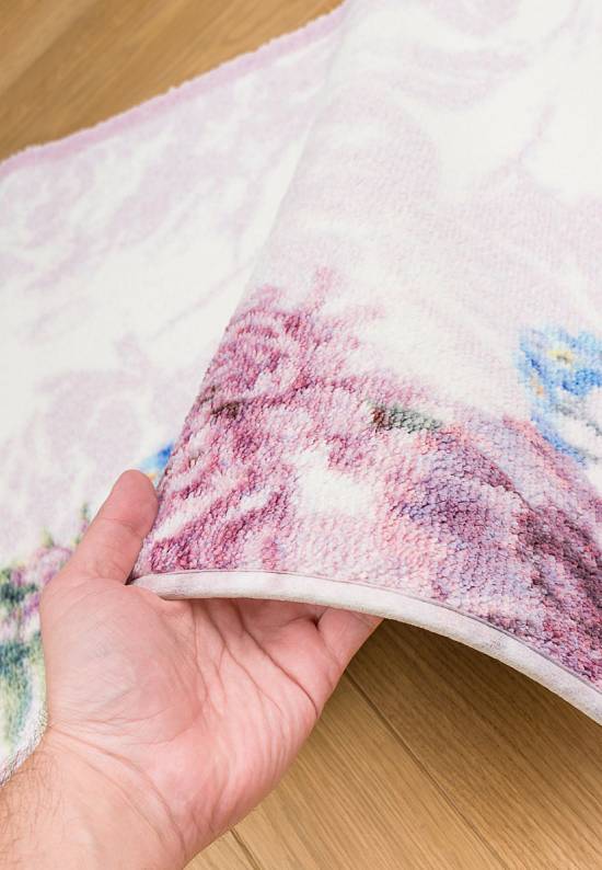 Сиреневый коврик для ванной Pick Flower 01 Lilac
