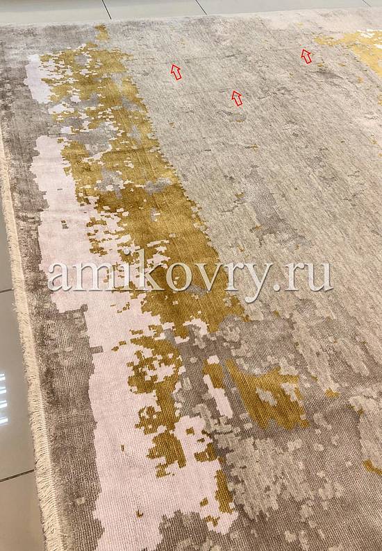 Турецкий полушерстяной ковер 90457 discount
