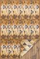 Двусторонний безворсовый ковер Smart Weave Kiva-Caramel