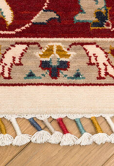 фрагмент ковра Harem HRM 904 Ivory Red