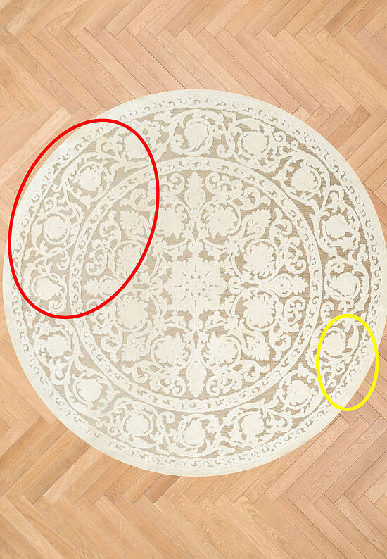 Бельгийский вискозный ковер RV333-R119 discount38