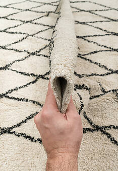 фактура ковра Lorena Canals Cotton Bereber Criss