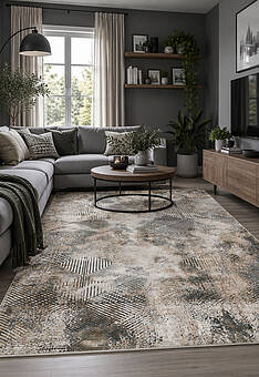 ковер в интерьере Infinity LI4199-L2